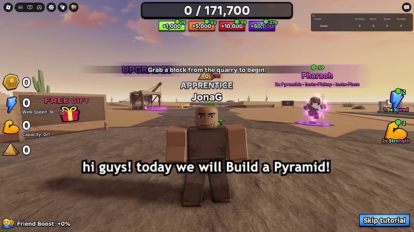 Build the Pyramid: a clean HUD for clips