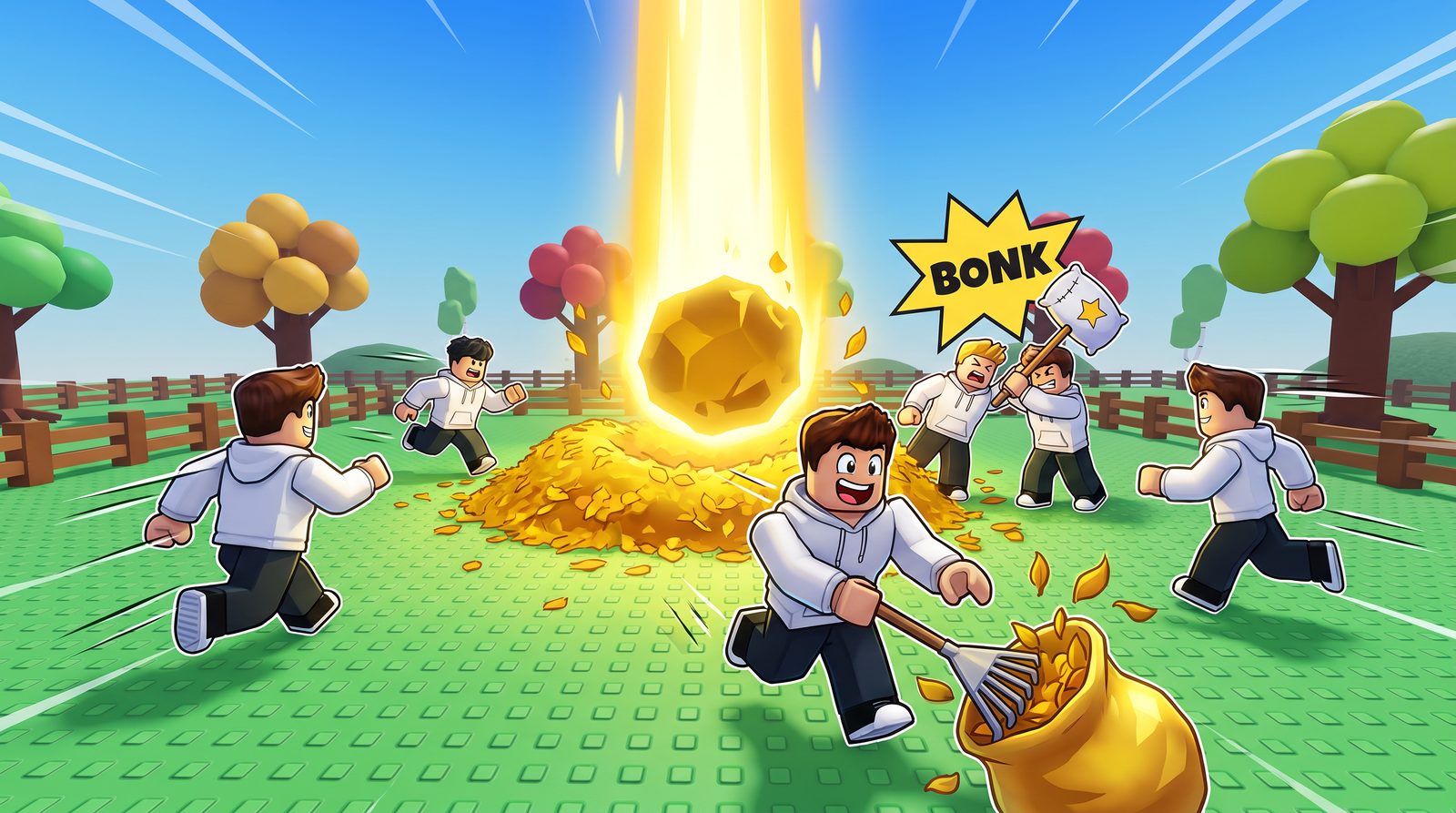 Golden Pile Run concept